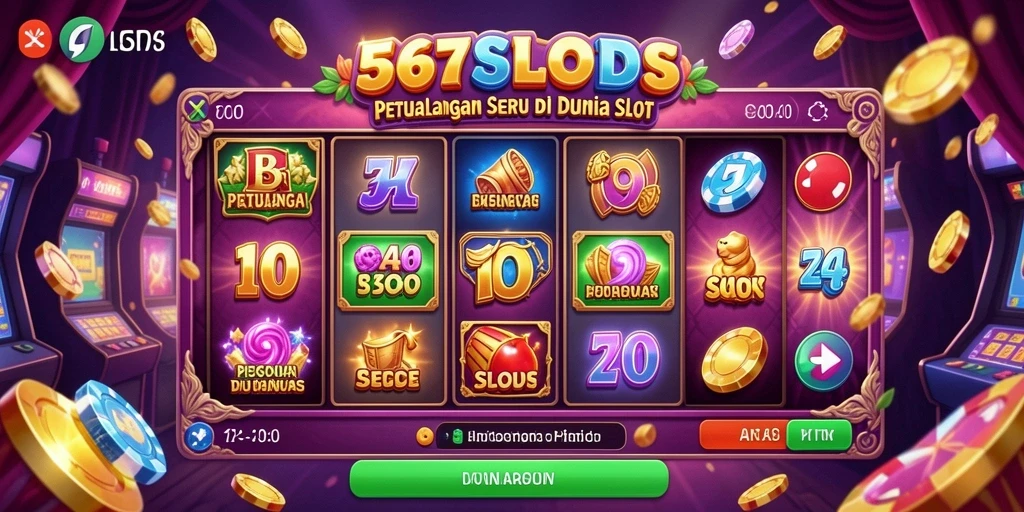 Tampilan gameplay <strong>567SLOTS</strong> yang seru dan menarik perhatian.