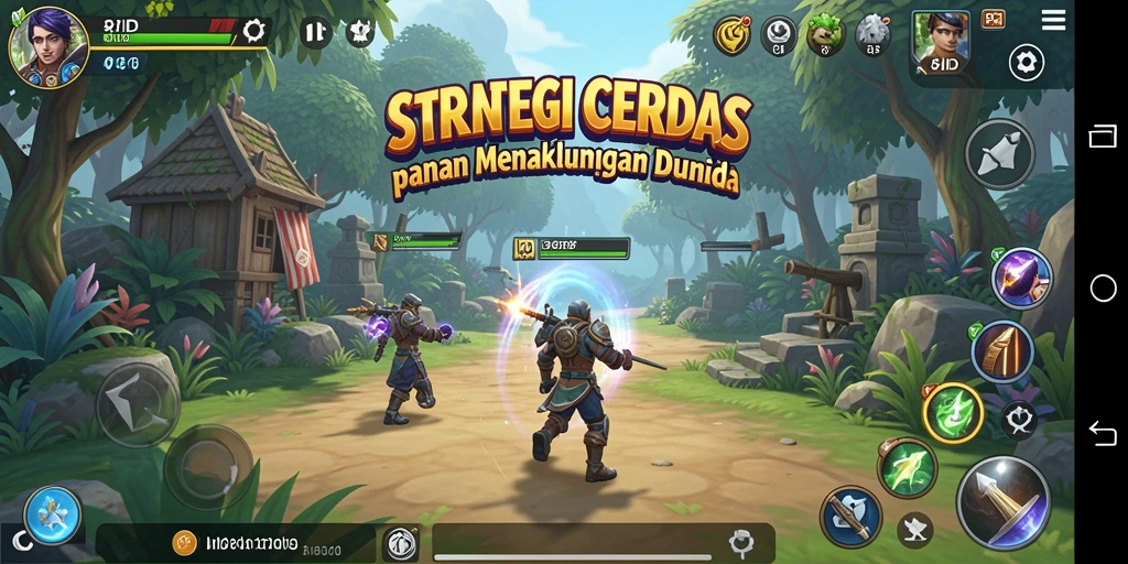 Tampilan gameplay menarik dari 8ID yang penuh strategi.