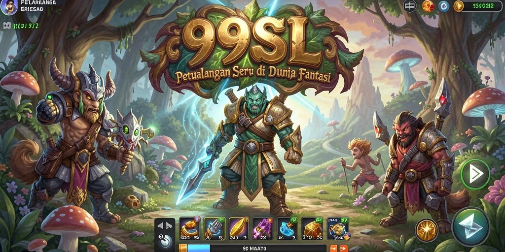 Gameplay seru dan menantang dalam 99SL, penuh petualangan.