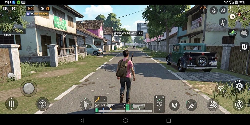 Gameplay C789 yang seru dalam simulasi kehidupan.
