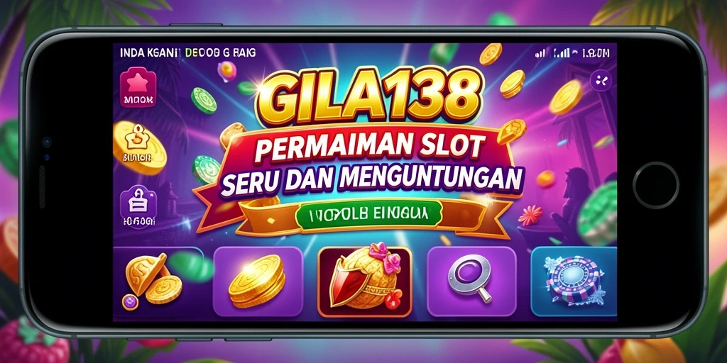 Tampilan gameplay menarik dari GILA138 dengan slot yang penuh warna.