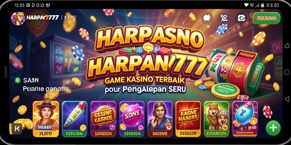 Gameplay seru di HARAPAN777 dengan pengalaman Kasino yang nyata.