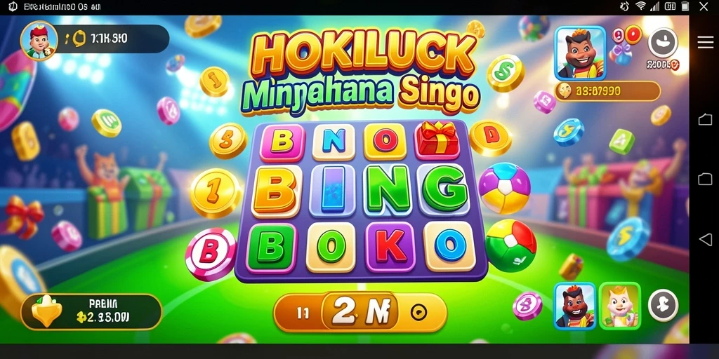 Tampilan gameplay HOKILUCK yang mendebarkan dan penuh warna.