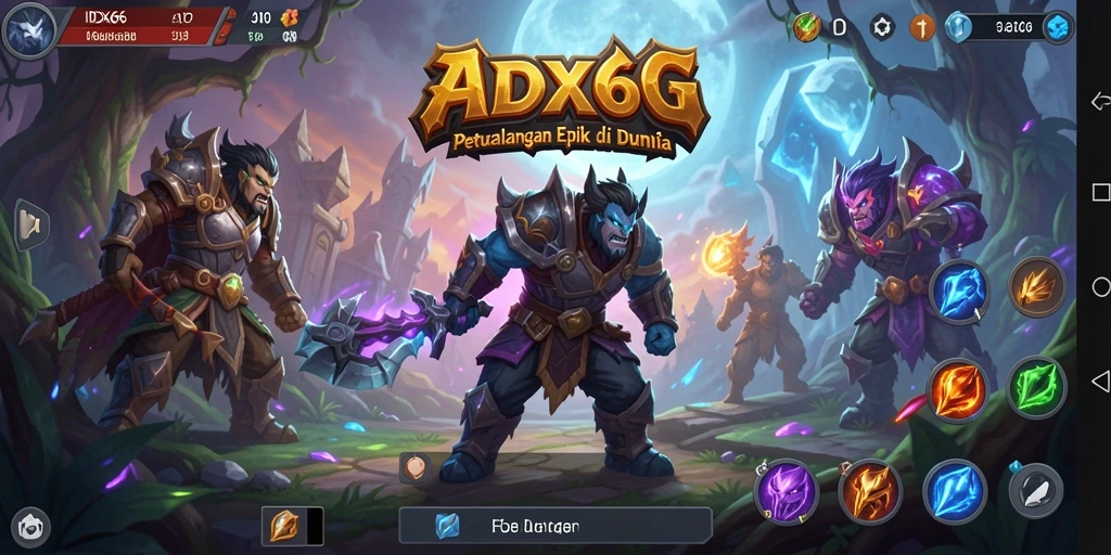 Tampilan gameplay menegangkan dan grafis menawan dari IDX66.