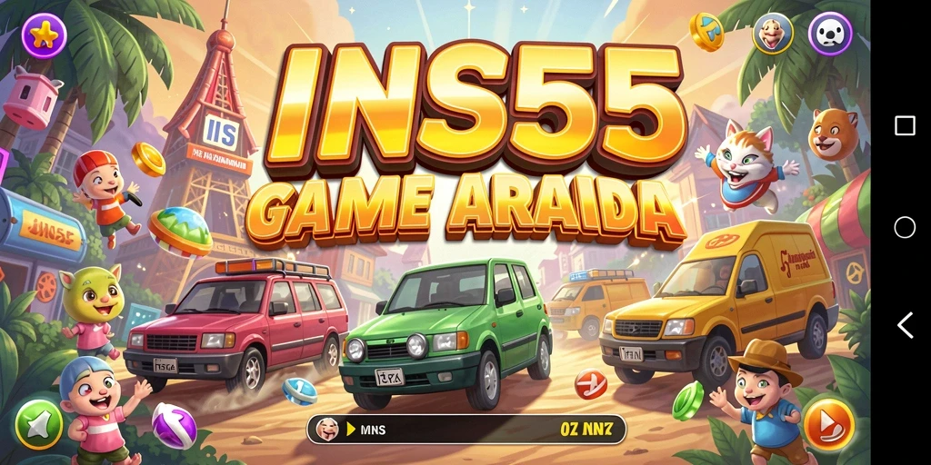 Tampilan gameplay seru dalam INS55 yang penuh tantangan.