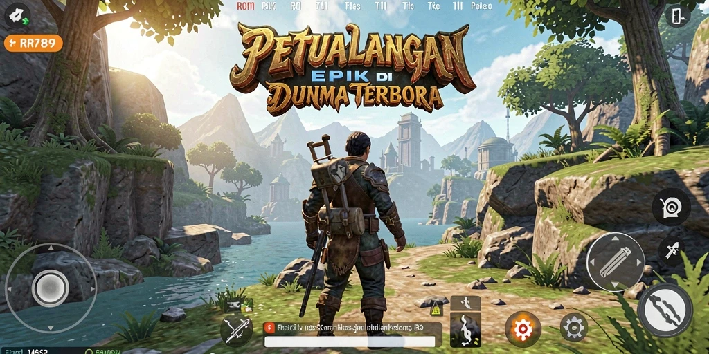 Tampilkan gameplay menarik RR789 dalam dunia terbuka.