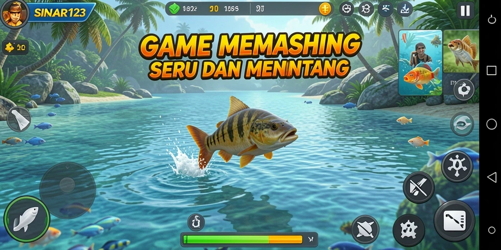 Tangkapan ikan yang mengesankan dalam permainan SINAR123.