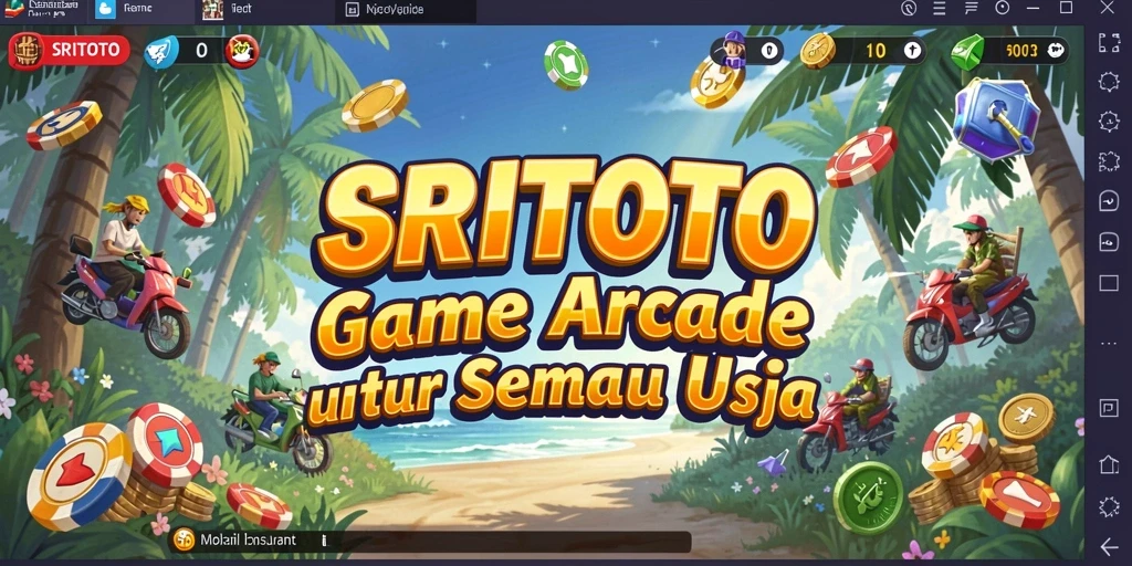 Screenshot utama SRITOTO menampilkan gameplay seru dengan berbagai tantangan.