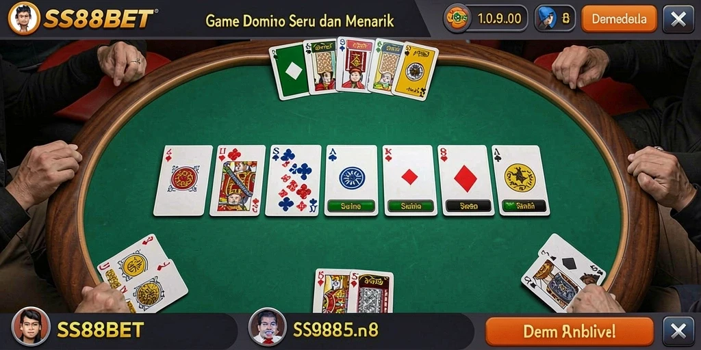 Screenshot utama menampilkan gameplay seru di SS88BET.